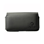 Leather Case Belt Clip Swivel Holster - Cover - LCASE33 - Black - Fonus J12