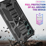 Hybrid Case Cover Kickstand Armor Drop-Proof Defender Protective - ZDY93