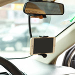 Rear View Mirror Car Mount Phone Holder - Fonus J89