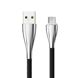 10ft Micro USB Cable Charger Cord - TPE - Black - Fonus R85