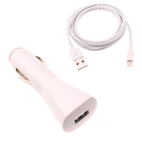 Car Charger 6ft USB Cable Long Cord Charging Wire DC Socket Power Adapter Plug-in - ZDY30