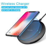 Ultra Slim Wireless Charger Fast Charging Pad - Fonus