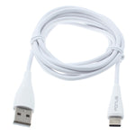 6ft USB-C Cable Charger Cord - TPE - White - Fonus R06