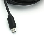 6ft Micro USB Cable Charger Cord - TPE - Black - Selna K20