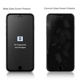iPhone 6S/7/8 - Anti-glare Screen Protector Tempered Glass - Full Cover - Fingerprint Resistant