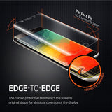 Samsung Galaxy S6 Edge Plus - Screen Protector Silicone TPU Film - Curved - Full Cover - HD Clear