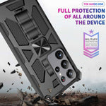 Hybrid Case Cover Kickstand Armor Drop-Proof Defender Protective - ZDY95