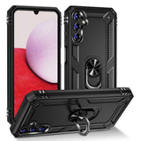 Hybrid Case Cover Metal For Magnet Kickstand Shockproof Armor Military - ZDY89