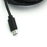 10ft Micro USB Cable Charger Cord - TPE - Black - Fonus F31