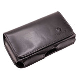 Leather Case Belt Clip Swivel Holster Cover - LCASE24 - Black - Fonus C60