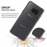 Shock Absorbent Hybrid Bumper Case Clear Back Cover