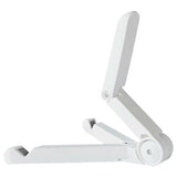 Fold-up Tablet Stand Travel Portable Tablet Phone Holder - White - Xenda D90