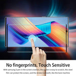Samsung Galaxy Note 10 - Tempered Glass Screen Protector - 3D Curved - Full Cover - Fingerprint Unlock