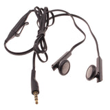 Earphones 3.5mm Headphones Wired Earbuds - Black - Fonus J06