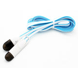2-in1 6ft USB Cable Charger Cord - Flat - Blue - Fonus F63