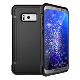 Hybrid Case Dual Layer Armor Defender Cover - Dropproof - Black - Selna L07