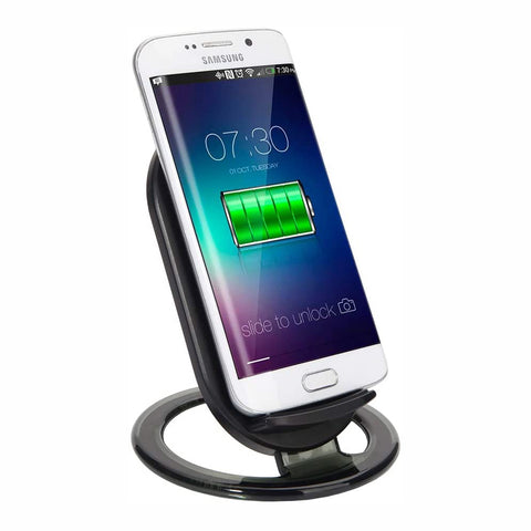 Wireless Charger 15W Fast Stand Detachable 2-Coils Charging Pad - ZDX65