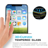 3 Pack Screen Protector Anti-Glare Tempered Glass Matte 3D Curved Edge - ZD3R62