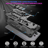 Hybrid Case Cover Kickstand Armor Drop-Proof Defender Protective - ZDY95