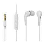 Samsung Original Earphones 3.5mm Headphones Wired Earbuds - EHS64ASFWE - White