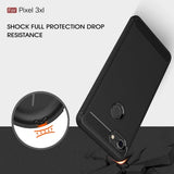 Ultra Slim Carbon Fiber Case Cover - Shockproof - Black - Fonus L26