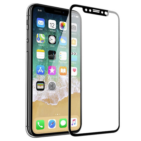 iPhone X/XS/11 Pro - Tempered Glass Screen Protector - HD Clear - 5D Curved - Full Cover 982-1