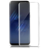 Samsung Galaxy S8 Plus - Tempered Glass Screen Protector - HD Clear - Curved - Full Cover 907-1
