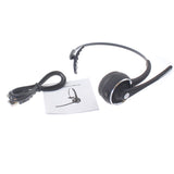 Over The Head Wireless Headphone with Boom Microphone - Black - K82