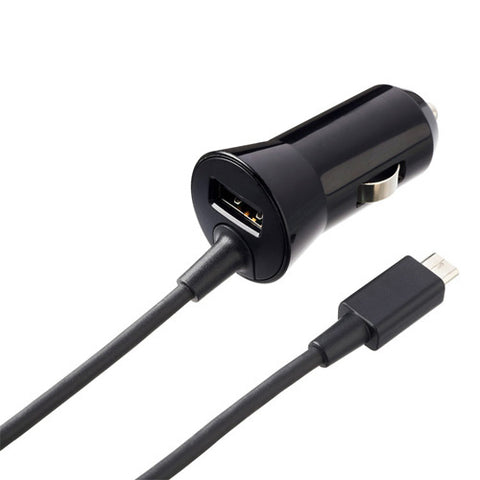 1.8A Car Charger with USB Port - MicroUSB - J59
