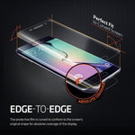 Samsung Galaxy S6 Edge - Screen Protector Silicone TPU Film - Curved - Full Cover - HD Clear