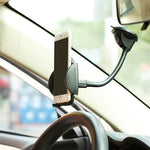 Car Mount Phone Holder for Dashboard and Windshield - Gooseneck Arm - Fonus A45