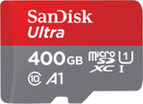 Sandisk 400GB High Speed MicroSDHC Memory Card - Class 10