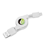 3-in-1 Home Car Charger Set Retractable Cable - Micro USB - B32
