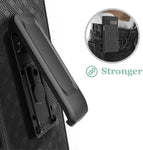 Belt Clip Case and 3 Pack Privacy Screen Protector Swivel Holster TPU Film Kickstand Cover Anti-Peep Anti-Spy - ZDZ10+3Z29