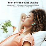TWS Earphones Wireless Earbuds Headphones True Stereo Headset - ZDXYG