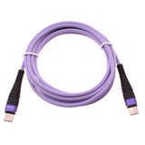 Purple 6ft PD Cable Type-C to USB-C Long Charger Cord Power Wire Sync - ZDA94