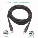 10ft PD Cable Type-C to USB-C Charger Cord Power Wire Sync - ZDD54